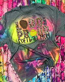 Loud And Proud Softball Sister Tee