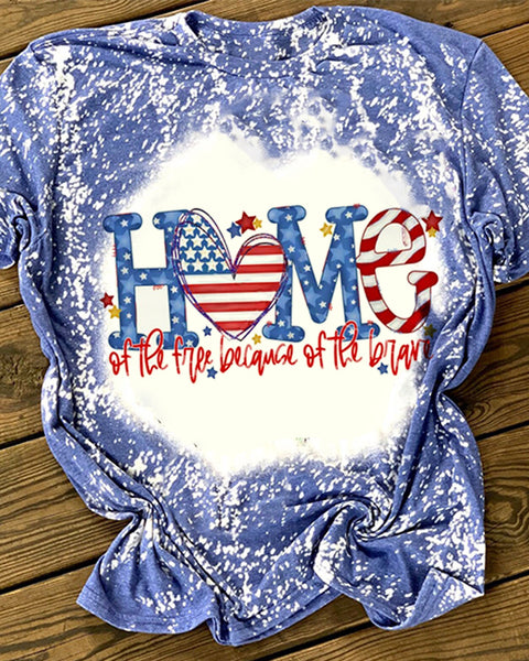 Home Of The Free - Because Of The Brave T-Shirt