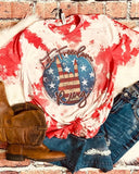 Let Freedom Ring Bleached Shirt