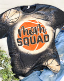Mom Squad Bleached T-Shirt