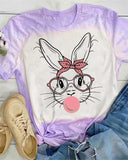 Easter Bunny With Glasses T-Shirt