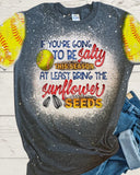 Bleached Softball Sleeve Tee