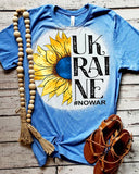 No War Ukraine Bleached T-shirt