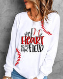 Baseball Mom Long Sleeve Top