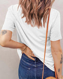 Baseball Print Casual Top