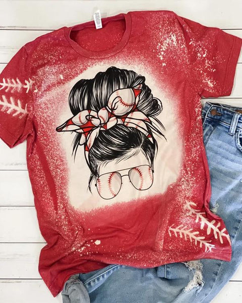 Baseball Mom Girl Avatar Bleach T-Shirt