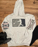 Softball Leopard Hoodie Sweatshirt