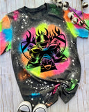 Football Player Printed Casual T-Shirt