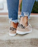 LEOPARD CANVAS SHOES