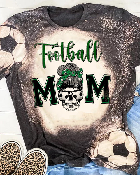 Soccer Mom Printed Casual T-Shirt