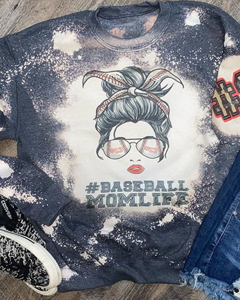Baseball Momlife Sweatshirt