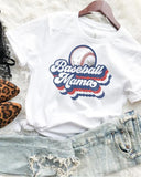 Retro Baseball Mama Shirt