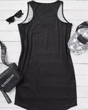 American Flag Star Striped Tank Mini Dress