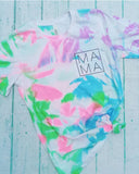 Mama Print Casual T-shirt