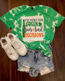 Bleached Saint Patrick’s Day Shirt