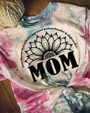 Mom Bleached Print T-shirt