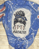 Baseball Mom Printed T-Shirt