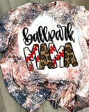 Ballpark Mama Bleached T-Shirt