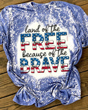 Land Of The Free USA Home Of The Brave T-Shirt