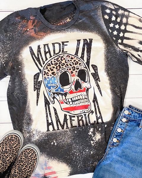 Made in America Bleached T-Shirt