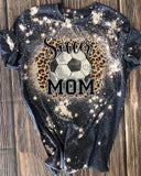 Soccer Mom Bleached T-shirt