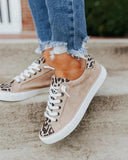 LEOPARD CANVAS SHOES