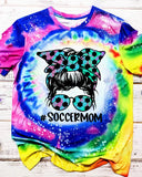 Soccer Mom Leopard Print Casual T-Shirt