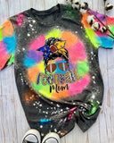 Football Mom Tie Dye T-Shirt