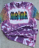 Mama Bleached Print Shirt