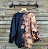 Baseball Is My Favorite Season Reverse Tie Dye Sweatshirt