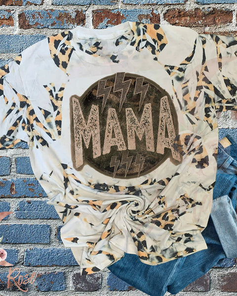 Mama Bleached Tshirt