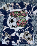 Soccer Mom Print Short Sleeve Casual T-Shirt